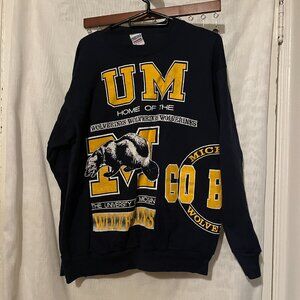Vintage UofM Crewneck
